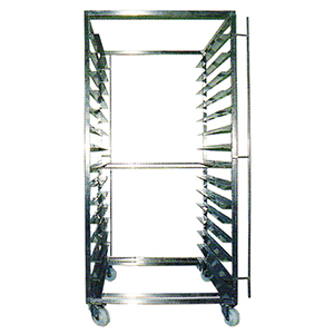  Stainless steel Trolley & Special food grade castors made in Germany